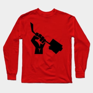 G36 Carry Handle Fist Black Long Sleeve T-Shirt